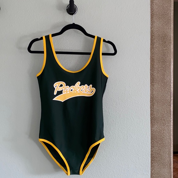 NFL Tops - Green Bay Packers One Piece Bodysuit/Swimsuit